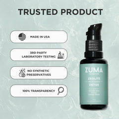 Herbal aroma from rosemary hydrosol and fenugreek enhances the sensory profile of Zuma tonic.