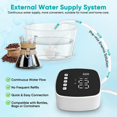 ZUOHE Enema Kit high-temp parts ready for thorough cleaning
