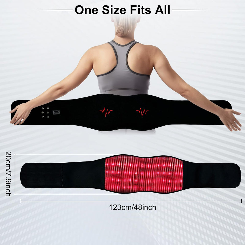 Zupora belt in pulse mode for targeted relief
