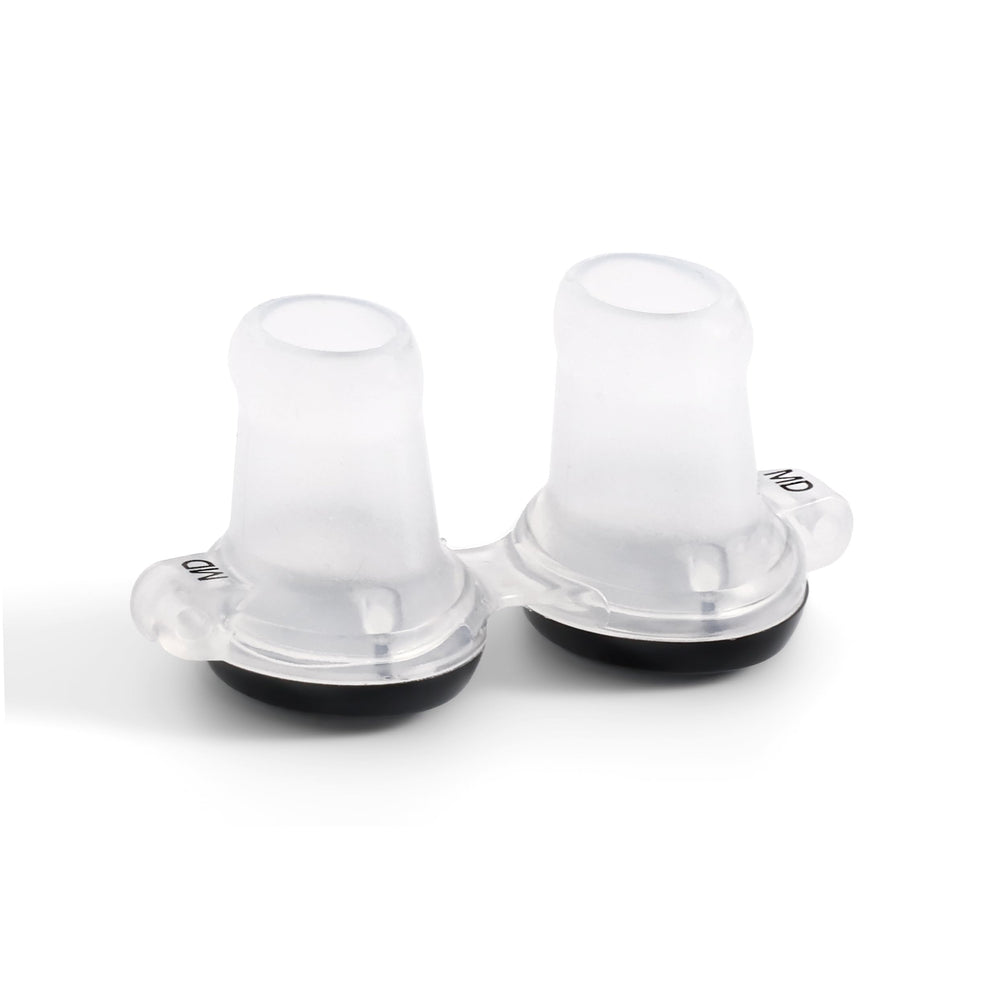 ZValves starter kit includes small, medium, and large sizes for a secure fit.