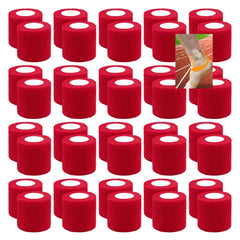 Zwealthygift BandageWrap no-slip-adhesion closeup emphasizes reliable self-adhesion.