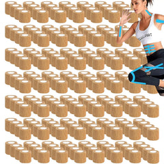 Zwealthygift skin self-adherent wrap 2-inch tan roll provides secure, breathable coverage.
