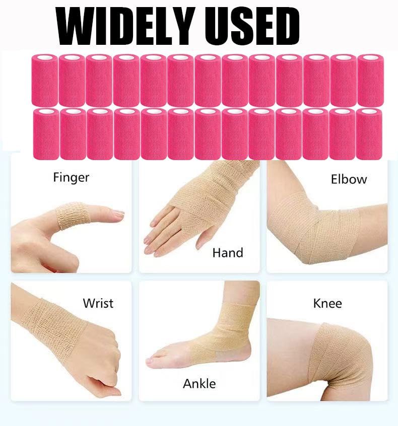 Zwealthygift sports wrap used on wrists and ankles during activity.