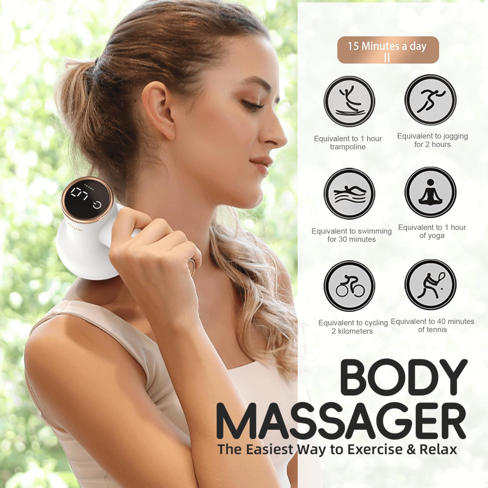 ZY ZERYEW mini lymphatic drainage massager, handheld use