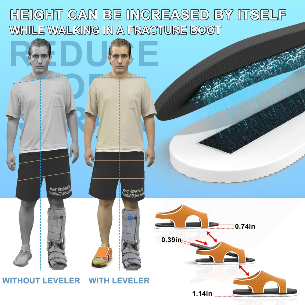 Zyralventa Shoe Leveler removable insoles allow height adjustment