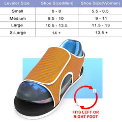 Zyralventa Shoe Leveler walking boot compatibility supports many shoes