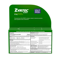 Zyrtec quick-view packaging and bottle view for everyday use.
