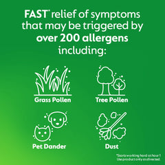 Zyrtec packaging back label shows ingredients and dosage guidance.