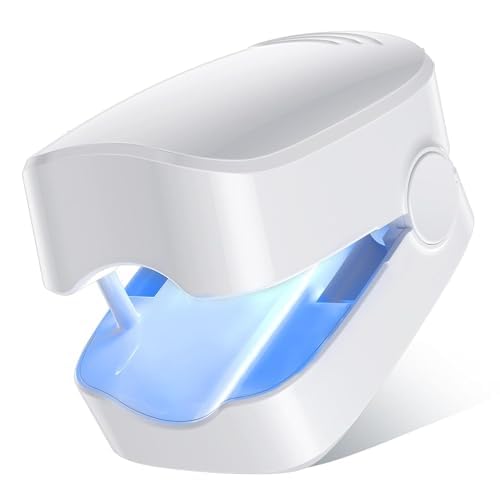 ZZP Nail Fungus Device in white, front view for at-home use.