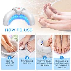 ZZP New Nail Fungus Device compact travel-ready design.