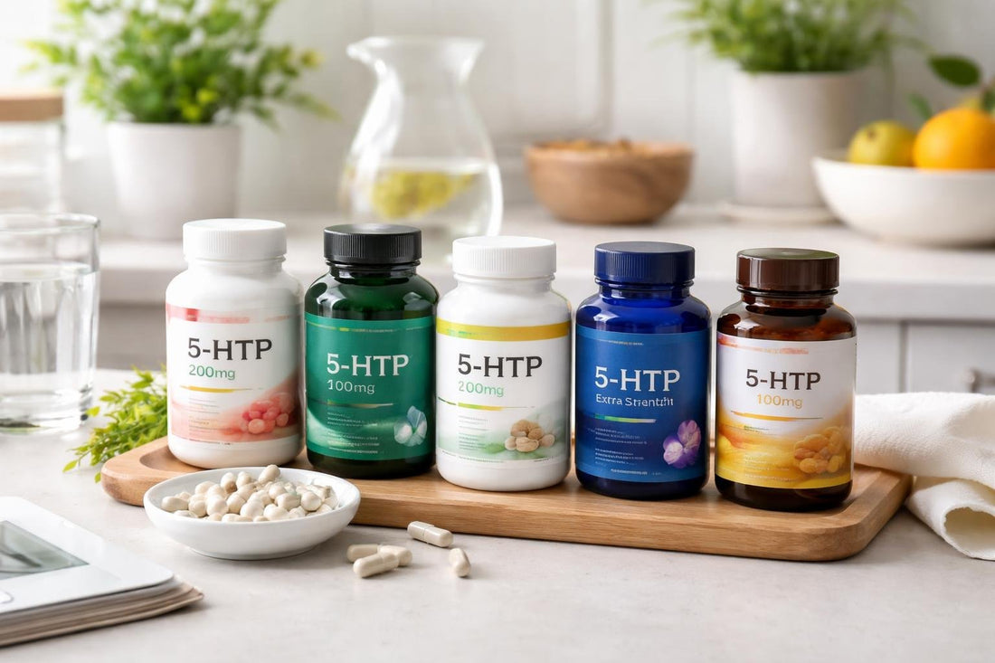 5 HTP supplements selection and top picks