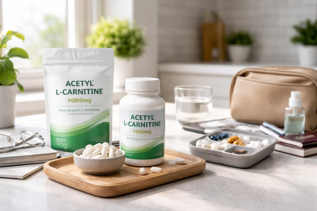 Acetyl L Carnitine supplements travel and daily use