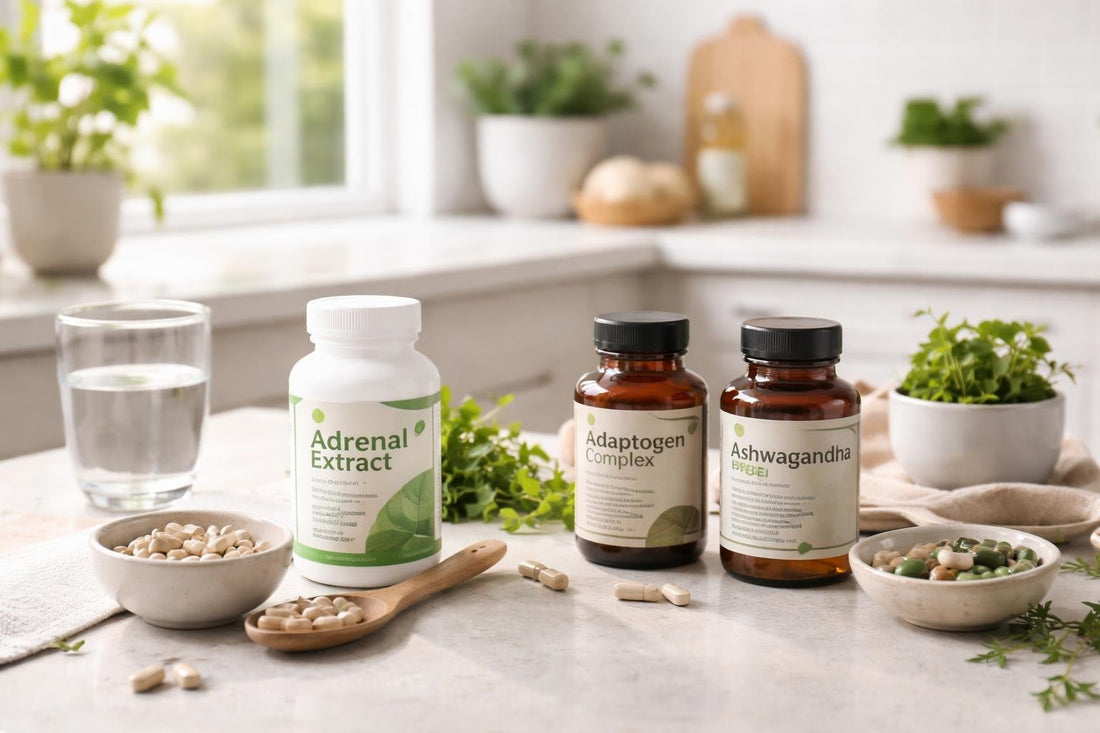 Adrenal extract supplements vs and safety guidance