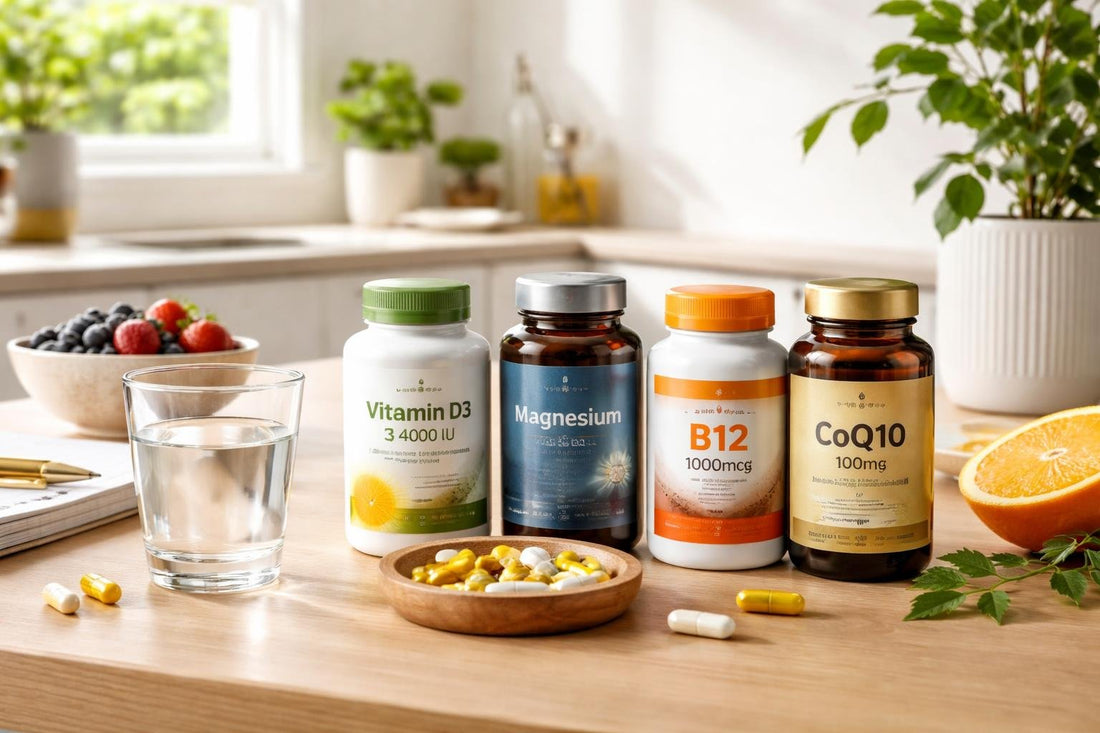 assorted affordable supplements for boosting energy