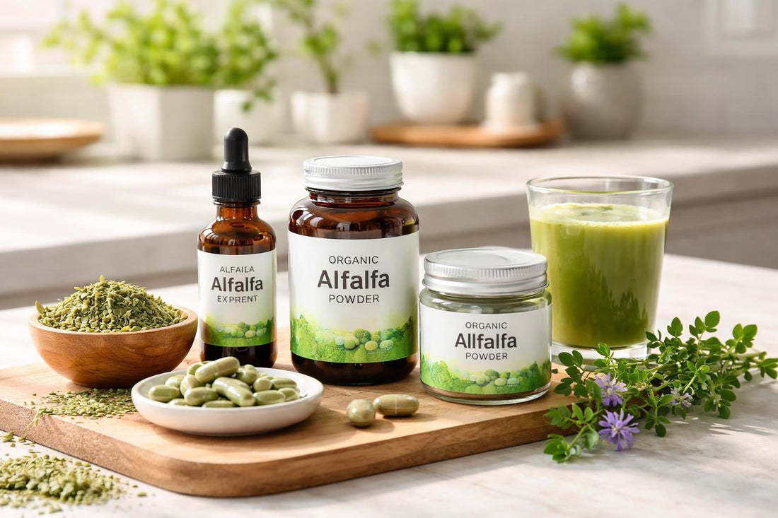 Alfalfa herbal supplement collection essentials for UK beginners