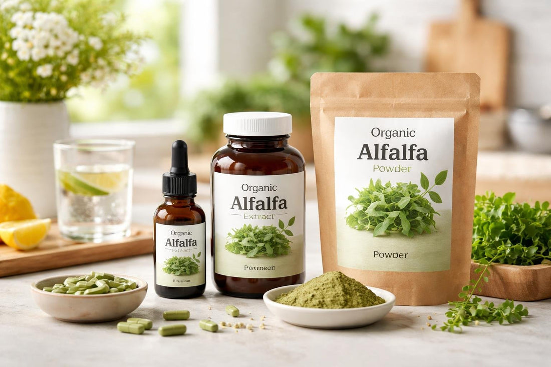 Alfalfa herbal supplement options for daily wellness in Yorkshire