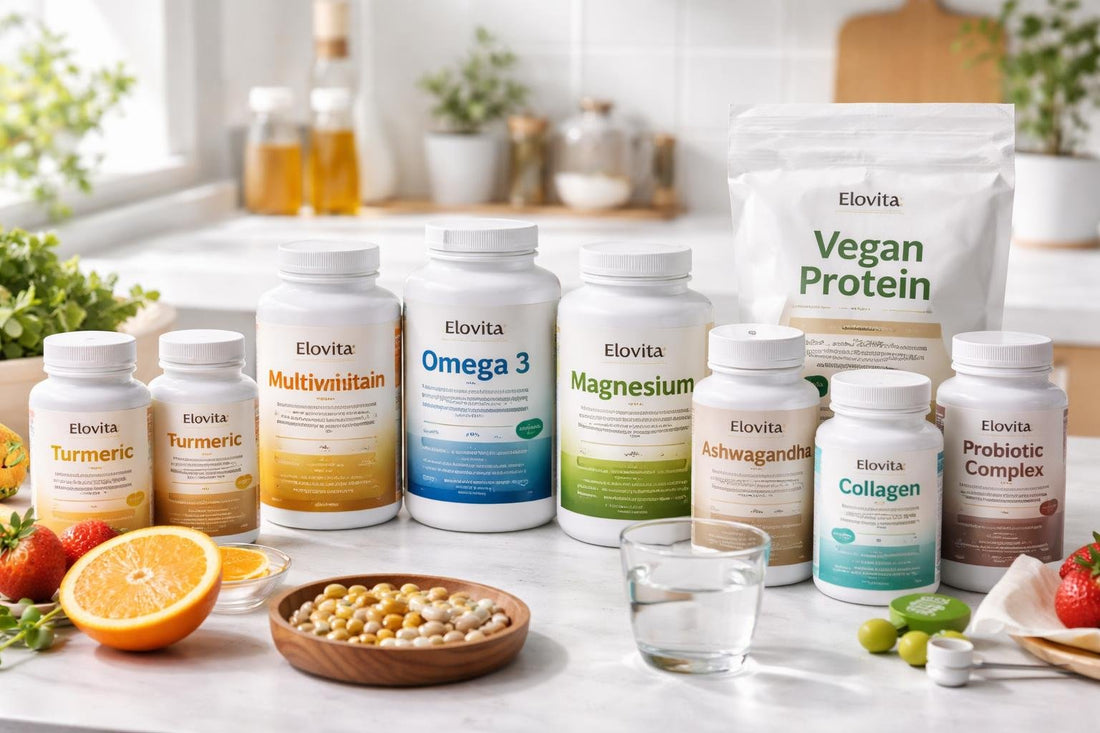 Assorted All Products range with labels visible