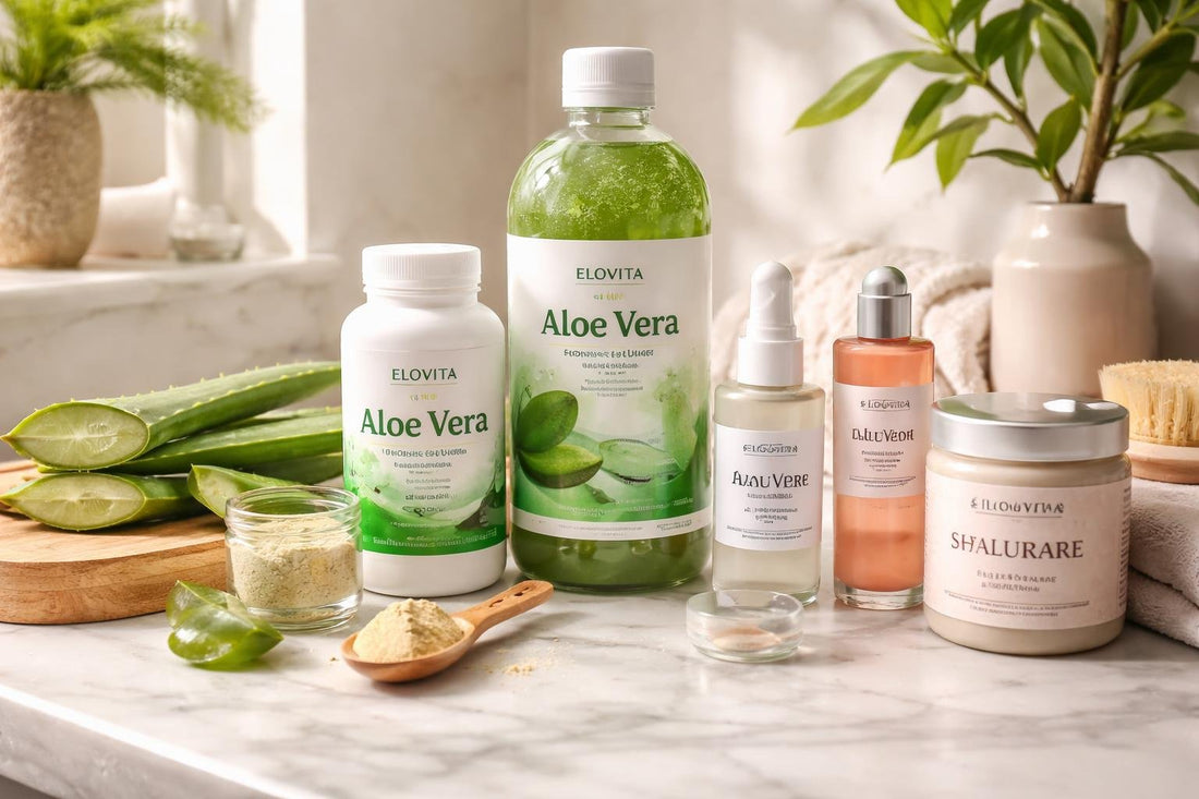 Aloe vera supplements and alternative skin solutions
