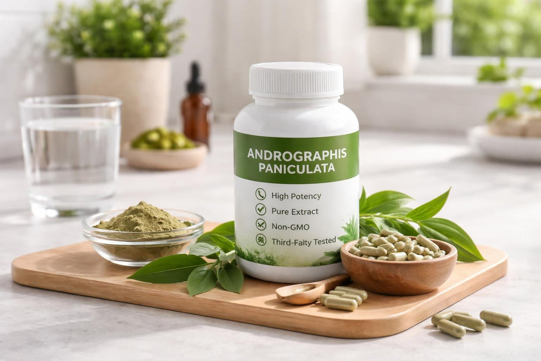 Andrographis paniculata capsules with label quality checklist