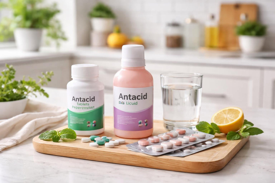 UK antacid supplements for heartburn relief and safety