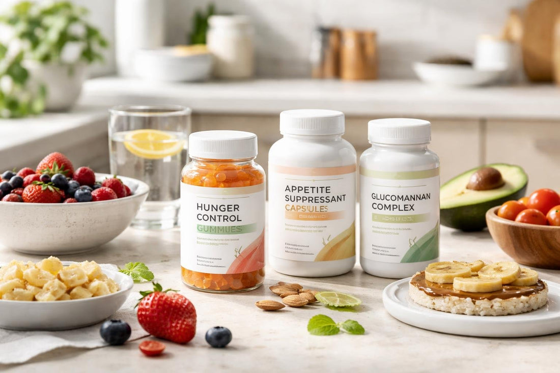 Supplements and healthy snacks for appetite control