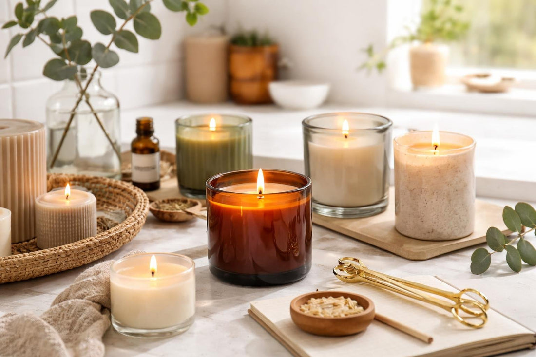 aromatherapy candles collection troubleshooting tips for beginners UK