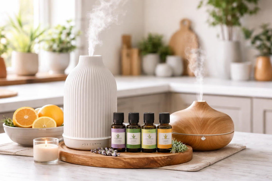 aromatherapy diffusers oils collection UK home