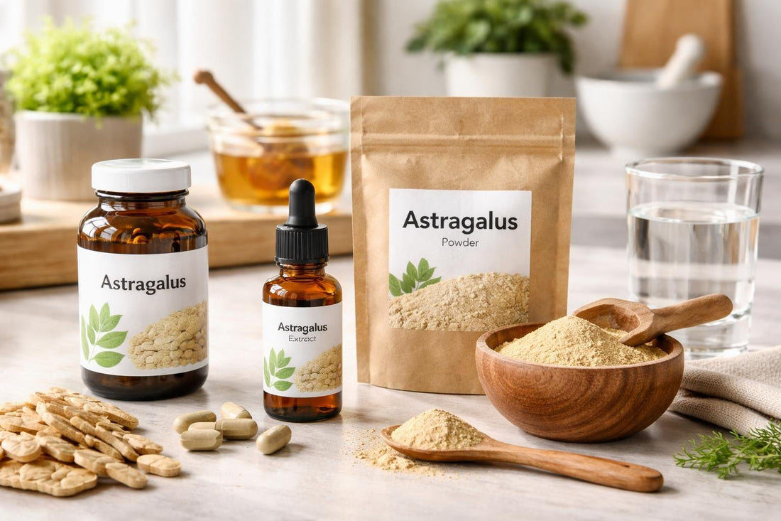 Astragalus root supplement formats for beginners in the UK