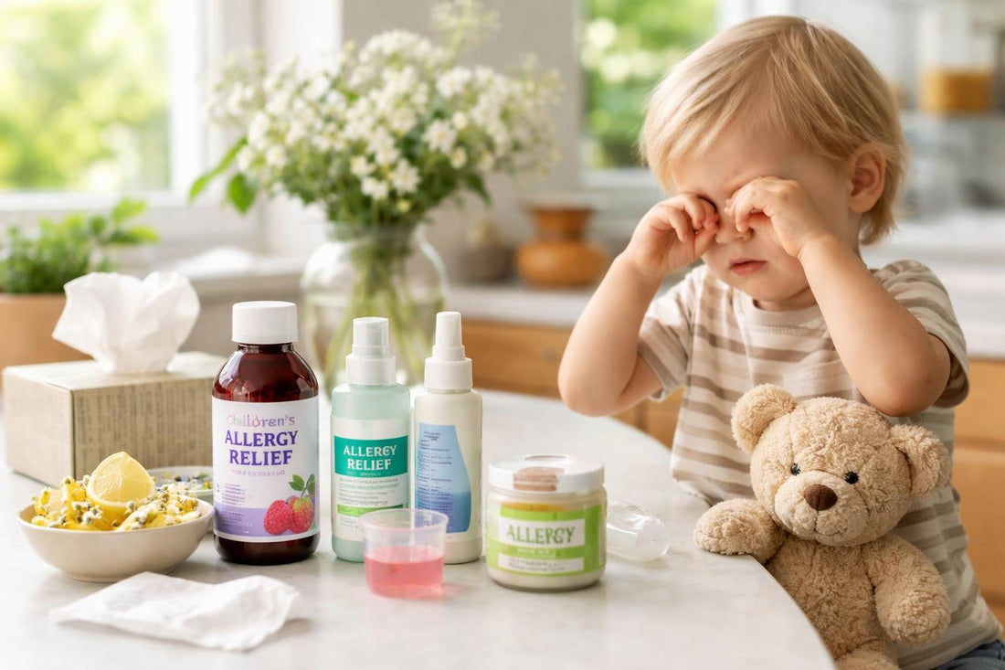 toddler with hay fever medicines and alternatives