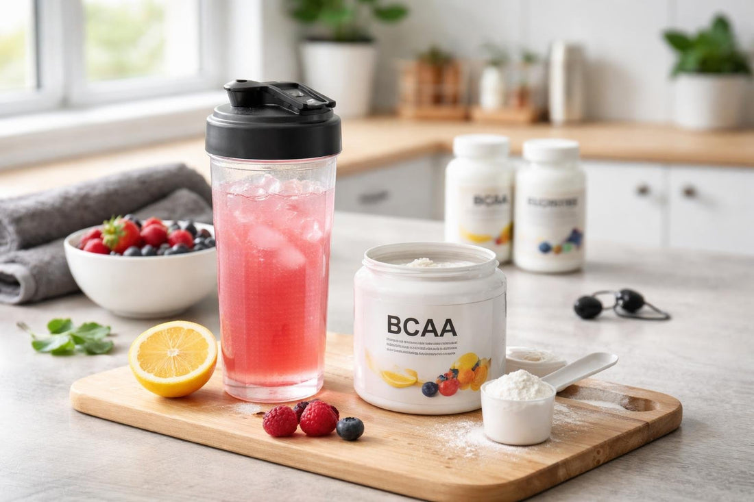 BCAA powder drink for gym recovery in Scotland
