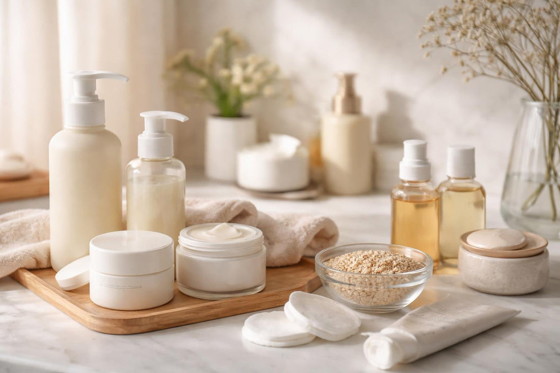 Beginner skincare routine for eczema, psoriasis and rosacea