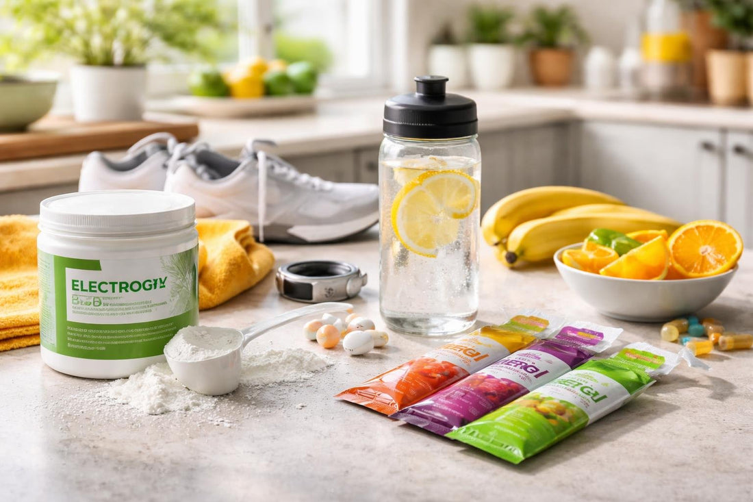 Beginner endurance fuelling plan with gels and electrolytes