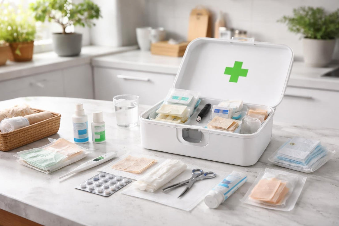 Beginner first aid kit essentials for home and workplace