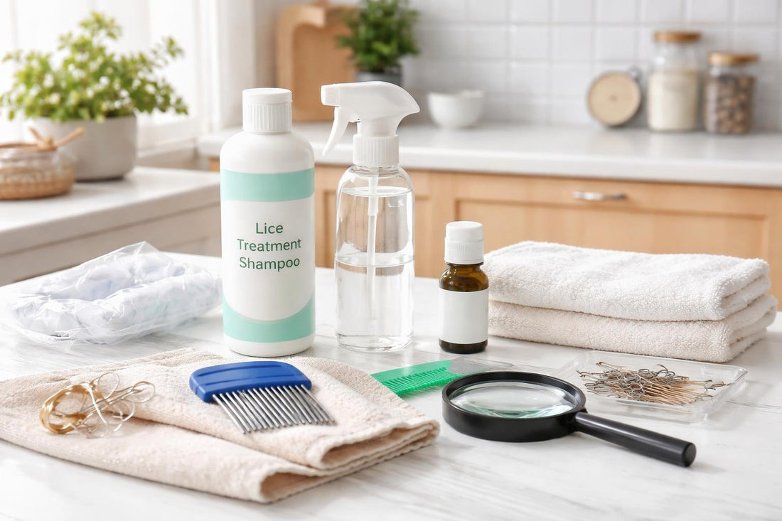Beginner essentials for checking and treating head lice