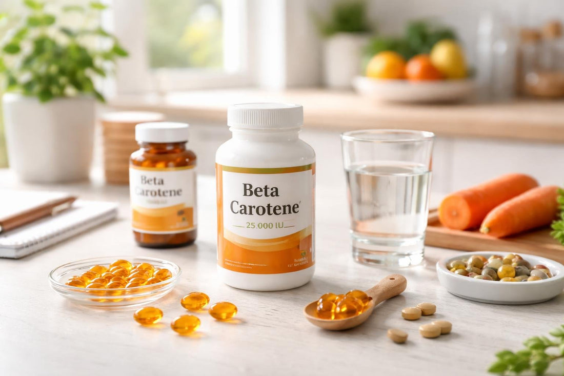 Beta carotene supplements and dosage troubleshooting guide