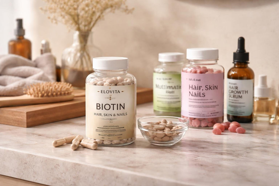 Biotin supplements and alternatives for hair health