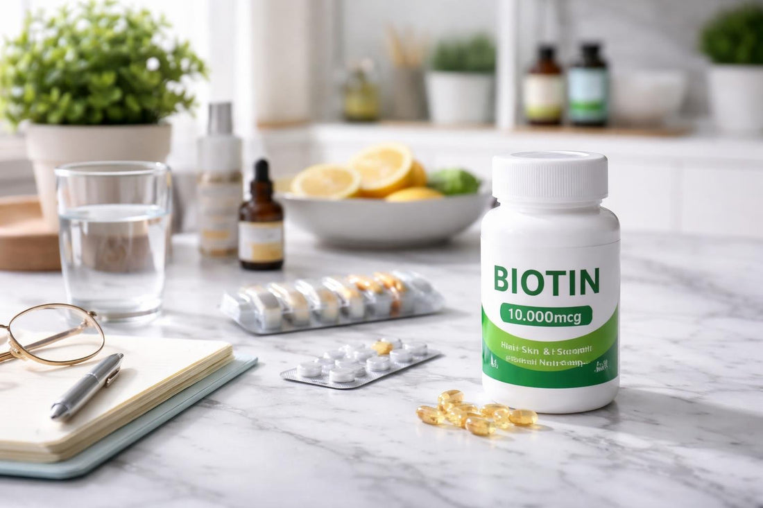 Biotin supplements and medication interaction guidance