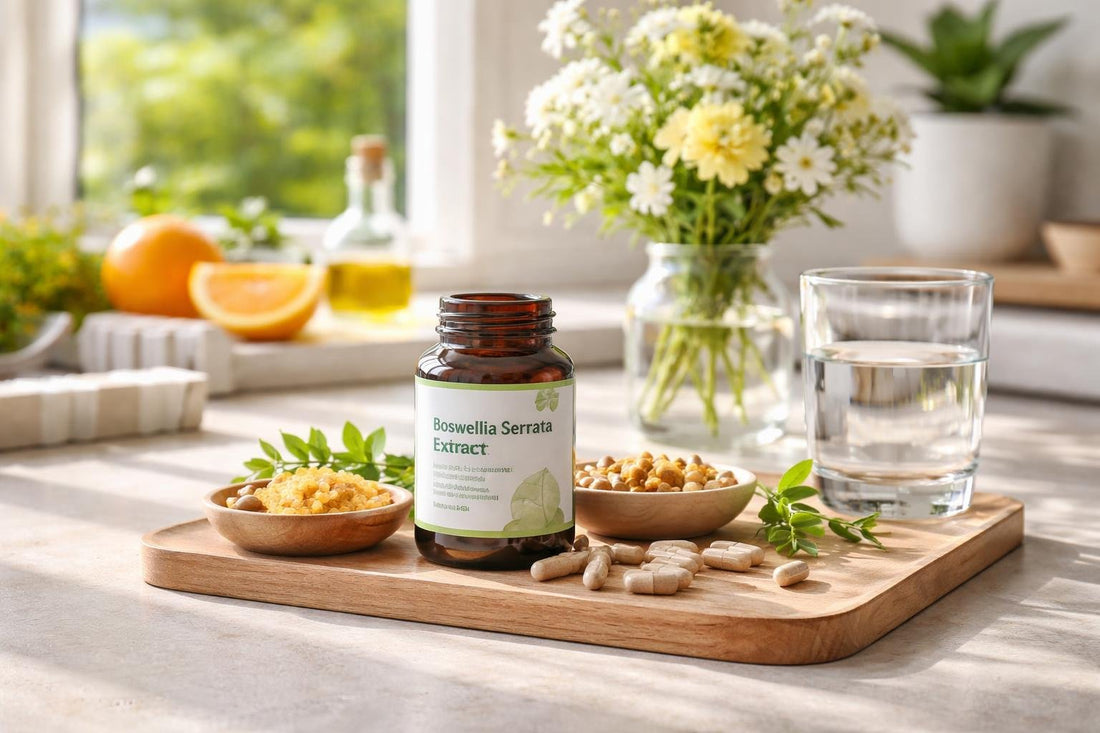 Boswellia serrata extract capsules for spring joint support