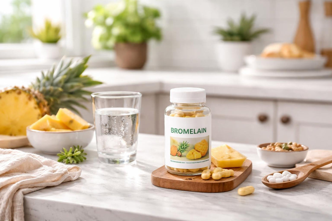 Bromelain nutritional supplements for daily digestion support in Scotland