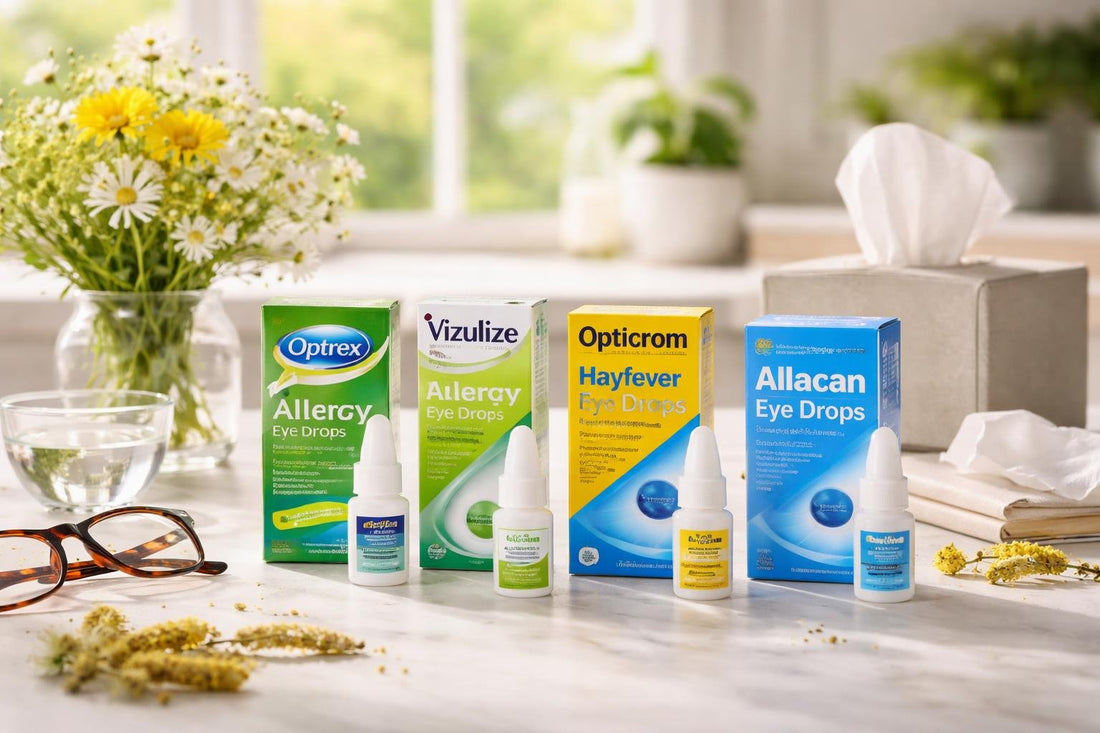 Budget allergy eye drops for itchy watery spring eyes