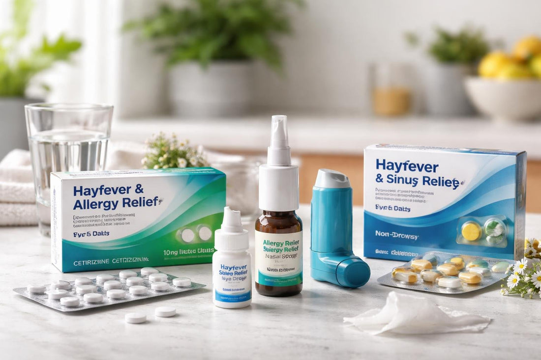 Budget allergy, sinus and asthma medicines for UK adults