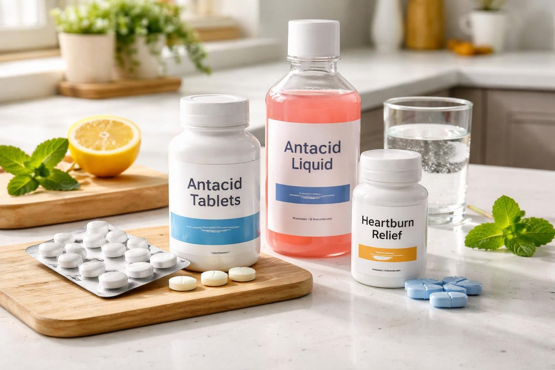 Budget-friendly antacid relief supplements for heartburn support
