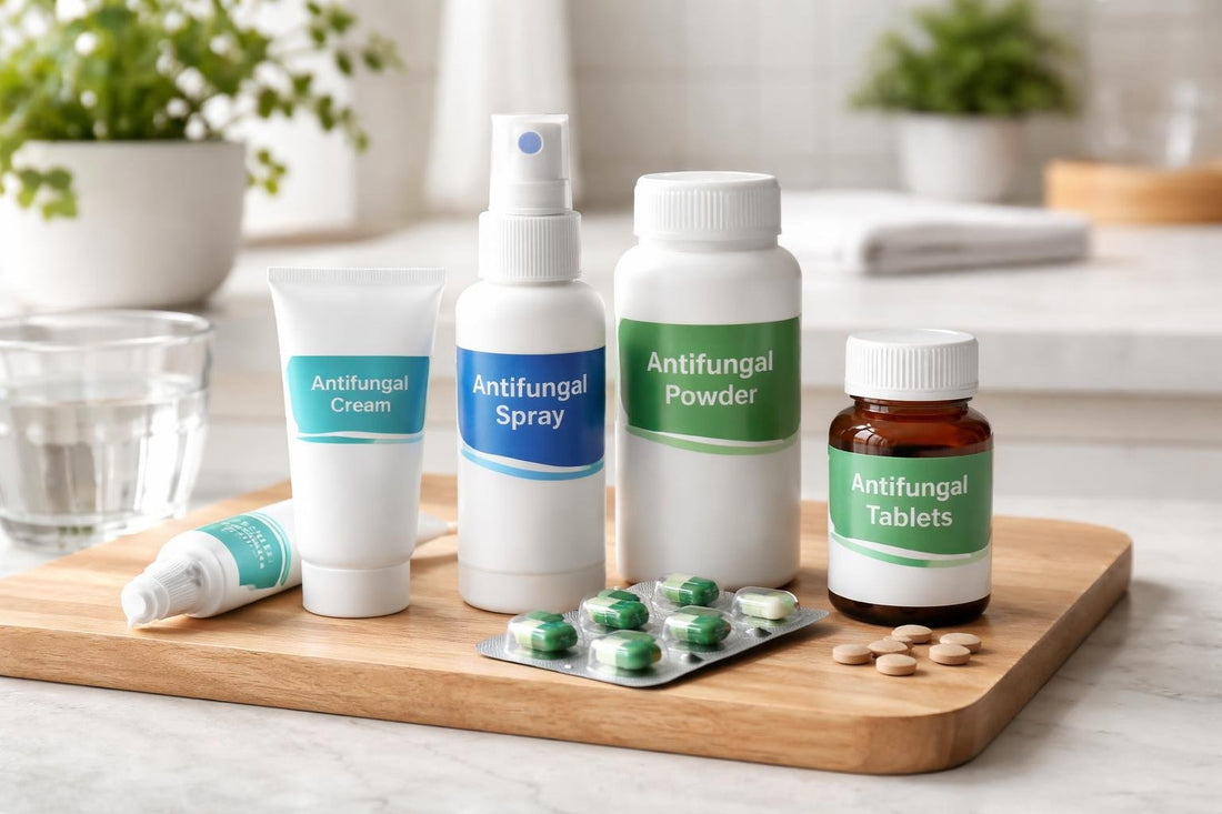 Budget antifungal medicine options laid out for easy