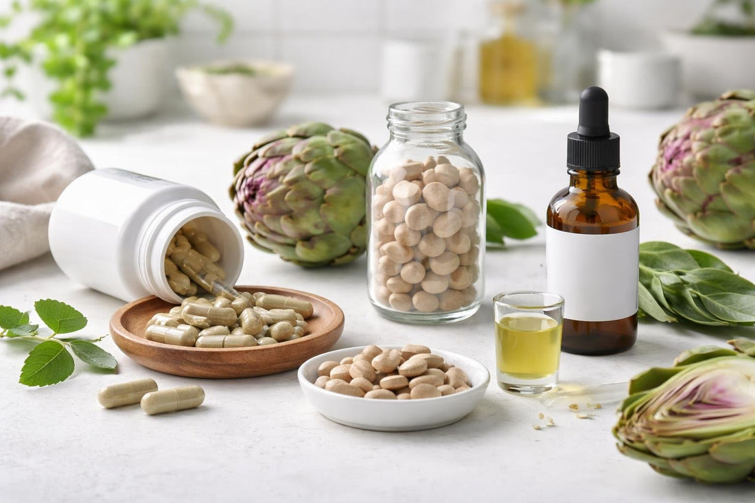 Budget artichoke supplement formats capsules tablets and drops