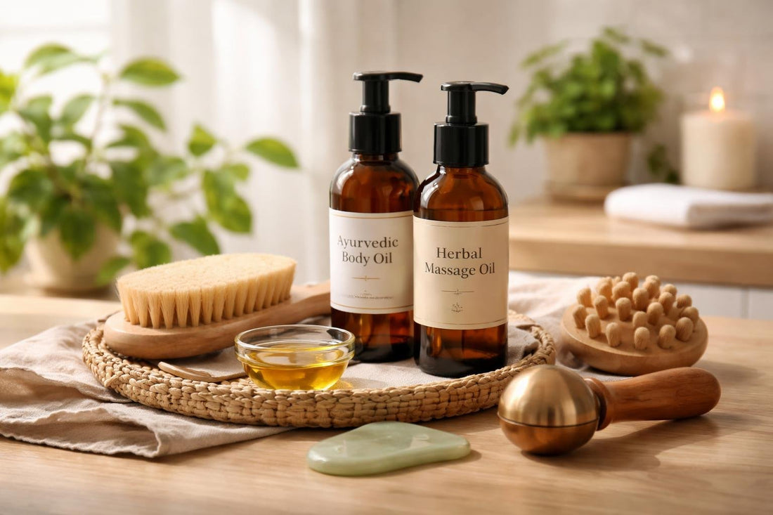 Budget Ayurvedic massage oils and tools for home self-massage