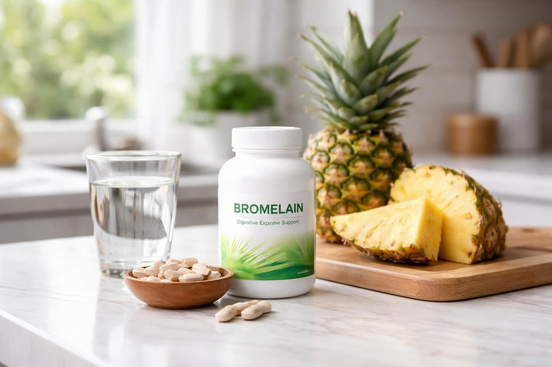 Budget bromelain supplement capsules for everyday digestion support