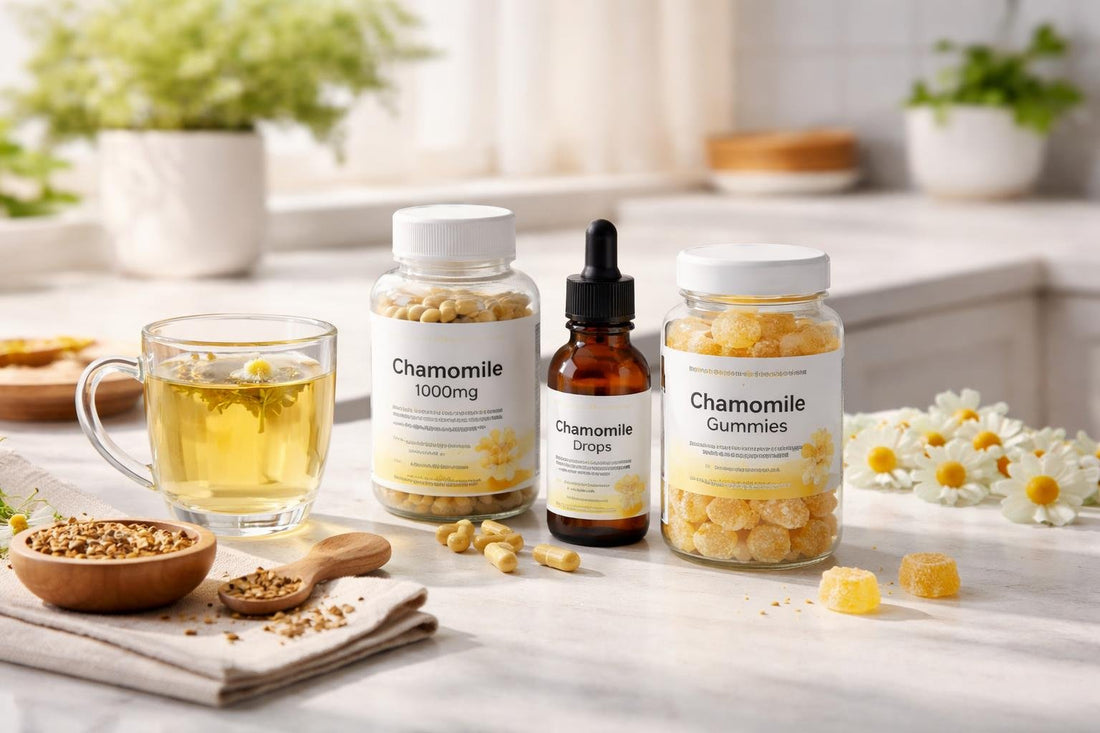 Budget-friendly chamomile tea and supplement options for bedtime