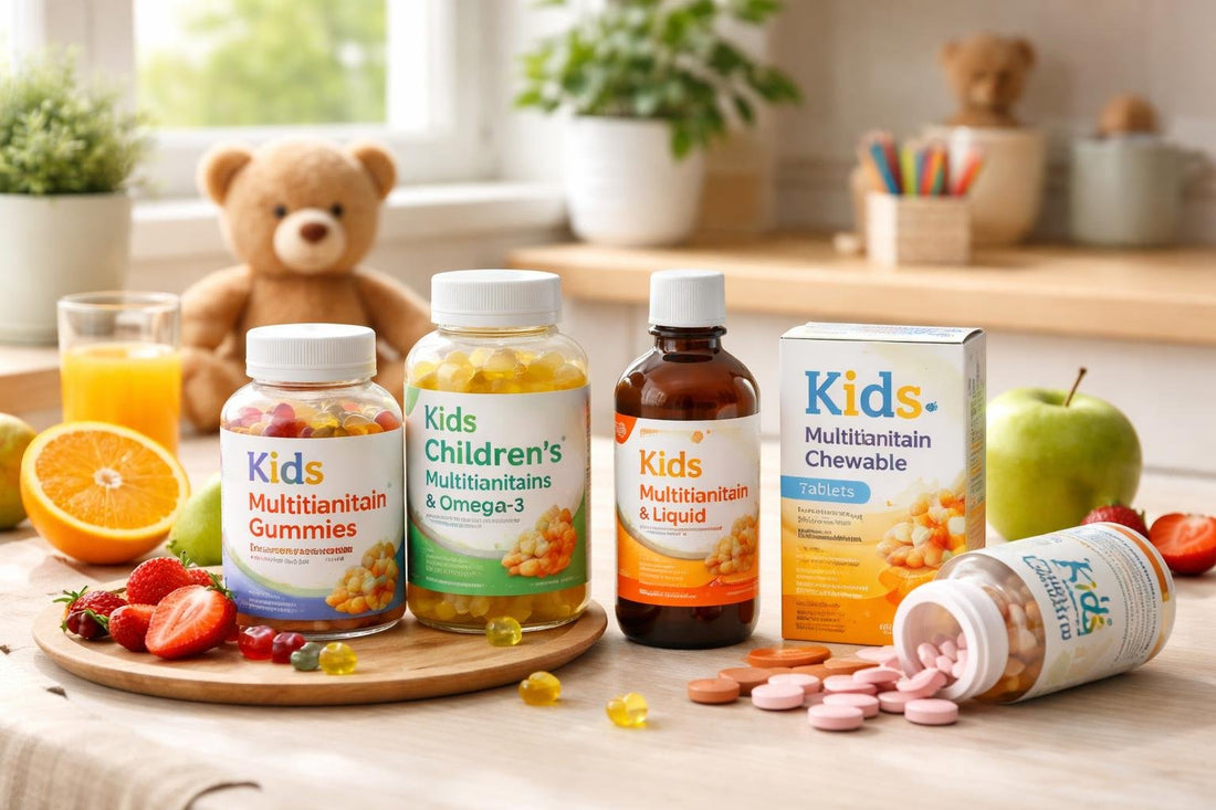 Budget-friendly children’s vitamin essentials range format