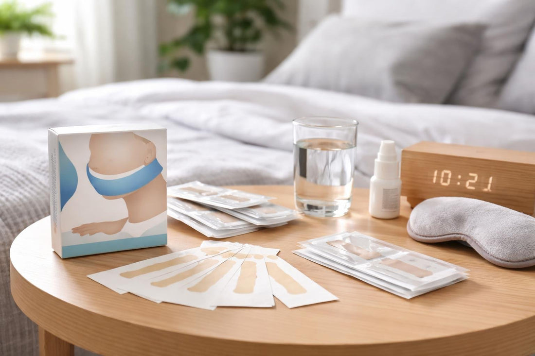 Budget chin strips for adult snore reduction at night