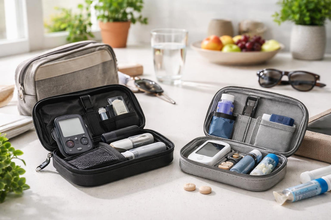 Budget diabetic travel kit organisers for daily use